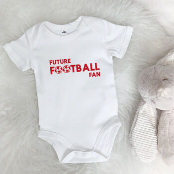 Future Football Fan Babygrow, 6 of 10