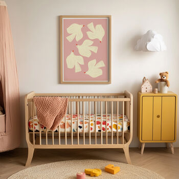 Dove Illustrated Nursery Print, 6 of 8