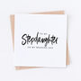 Daughter Wedding Bridal Card, thumbnail 4 of 5