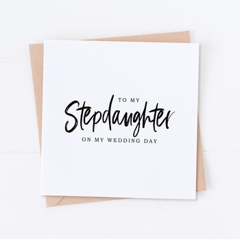 Daughter Wedding Bridal Card, 4 of 5