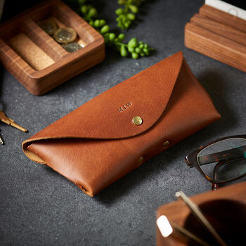 Personalised Leather Glasses Case, 2 of 4