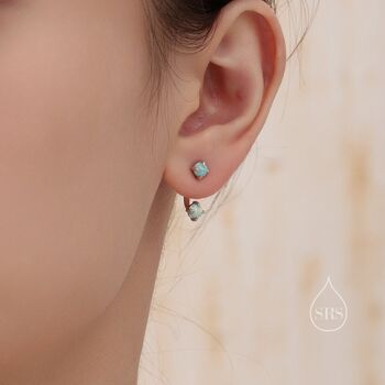 Moonstone Ear Jacket In Sterling Silver, 3 of 10