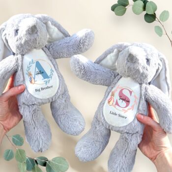 New Baby, New Sibling Personalised Soft Toy, 7 of 7