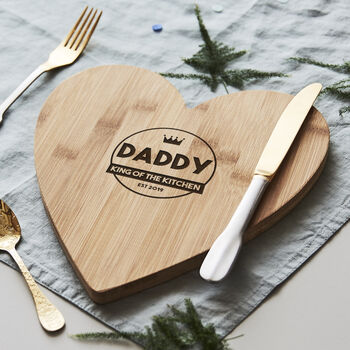 Wooden Personalised Chopping Board For Him, 2 of 7