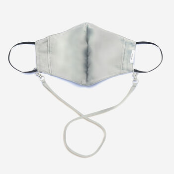 Bloom Silk Face Mask With Lanyard, 4 of 6