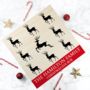 Personalised Reindeer Family Christmas Eve Box, thumbnail 1 of 2