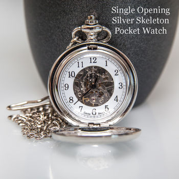 Engraved Wedding Pocket Watch Gift, 6 of 12
