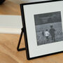 Black Fine Easel Photo Frame, thumbnail 4 of 6