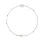 Gold Or Silver Delicate Pearl Satellite Bracelet, thumbnail 5 of 9