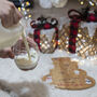 Personalised Snowman Christmas Eve Santa Treat Board, thumbnail 2 of 5