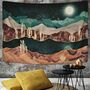 Tapestries Wall Art Natural Landscape Hanging Décor, thumbnail 5 of 8