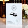 Small Helicopter Enamel Tie Or Lapel Pin Badge, Aircraft, Flying Gifts For Men, Father's Day Present, thumbnail 1 of 8