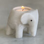 Two Elephant Marble T Light Holders, thumbnail 5 of 8