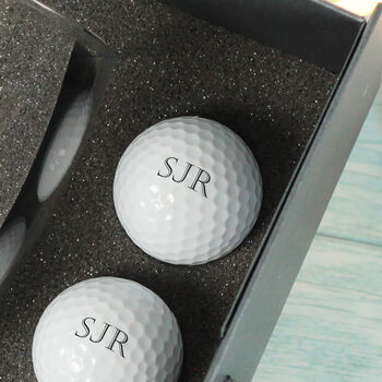 Birdie Juice Pint Glass And Golf Balls Gift Set, 2 of 5