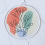 Coasters Set Of Four, Abstract Botanical, thumbnail 6 of 8