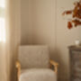 Natural Occasional Sheepskin Chair, thumbnail 1 of 4