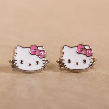 Hello Kitty Kuromi And My Melody Stud Earring Set, 3 of 7