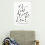 'It's Good To Be Home' Housewarming Personalised Print, thumbnail 4 of 5