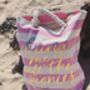 Bring Me All The Peonies Beach Tote Bag, thumbnail 2 of 4