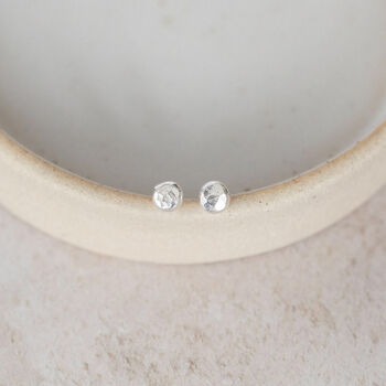 Sterling Silver Nugget Studs, 9 of 10