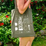 Daily Essentials Vinyl Print Tote In Green, thumbnail 2 of 5