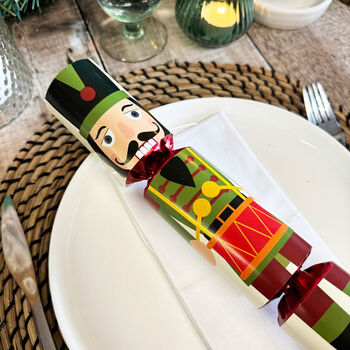 Nutcracker Inspired Festive Christmas Crackers Set Of Six, 5 of 5