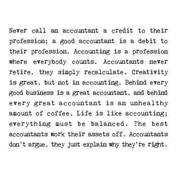 Accountant Gift Print, 2 of 7