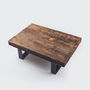 Metal And Wood Coffee Table, thumbnail 2 of 2