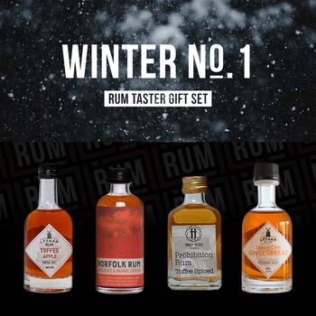 Winter Rum Taster Set Gift Box One, 2 of 5