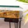 Handmade Vintage The Last Supper Console Table, thumbnail 4 of 8