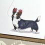 Cardigan Corgi Christmas Card, thumbnail 3 of 4