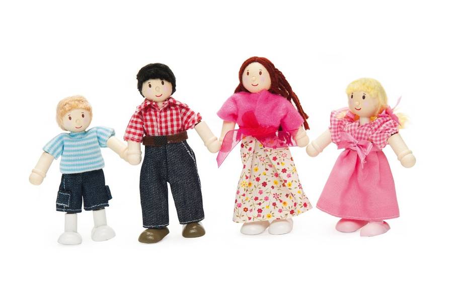 personalised wooden dolls house