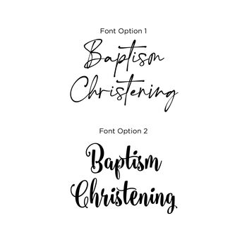 Christening Or Baptism Cake Topper, 8 of 8