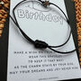 Birthday Wish Bracelet – Adjustable Star Charm Gift, thumbnail 2 of 4