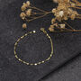 9ct Yellow Gold Forzatina Chain Bracelet, thumbnail 4 of 5