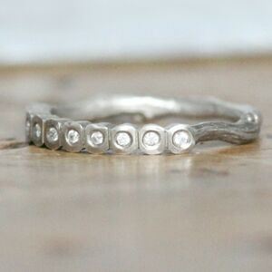 Twig And Branch Diamond Eternity Ring By Amulette Notonthehighstreet Com
