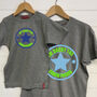 Personalised Father And Child Star Of The… T Shirt Set, thumbnail 4 of 9