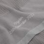 Personalised Grey Cellular Blanket, thumbnail 3 of 5
