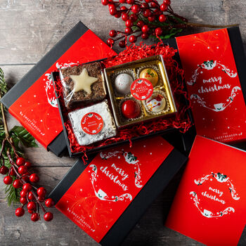 Christmas Brownies And Chocolate Treats Gift Box, 5 of 5