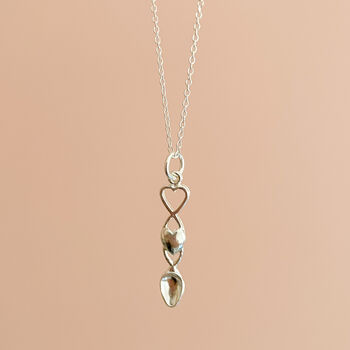 Sterling Silver Lovespoon Pendant Necklace, 4 of 8