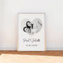 Personalised Heart Photo Print For Couples, thumbnail 5 of 7