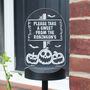 Personalised Pumpkin Patch Solar Light – Outdoor Halloween Decoration, thumbnail 6 of 8