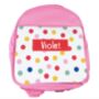 Personalised Back To School Patterned Rucksack, thumbnail 5 of 8