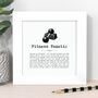 Framed Fitness Fanatic Print In Gift Box, thumbnail 1 of 8