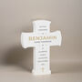 Personalised Wooden Cross Ornament, thumbnail 2 of 10