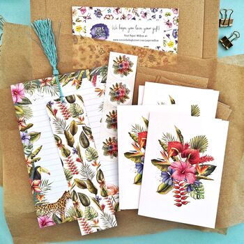 Tropical Stationery Gift Set, 6 of 7