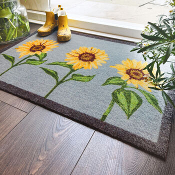 My Mat My Sunflowers 50 X 75 Doormat, 4 of 7