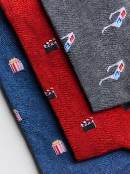The Movie Giftbox – Luxury Cinema Themed Socks, 2 of 8
