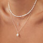 Silver Or Gold Filled Beaded Seed Pearl Choker, thumbnail 1 of 9