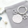Good Friends Are Like Stars, Personalised Keyring, thumbnail 9 of 11